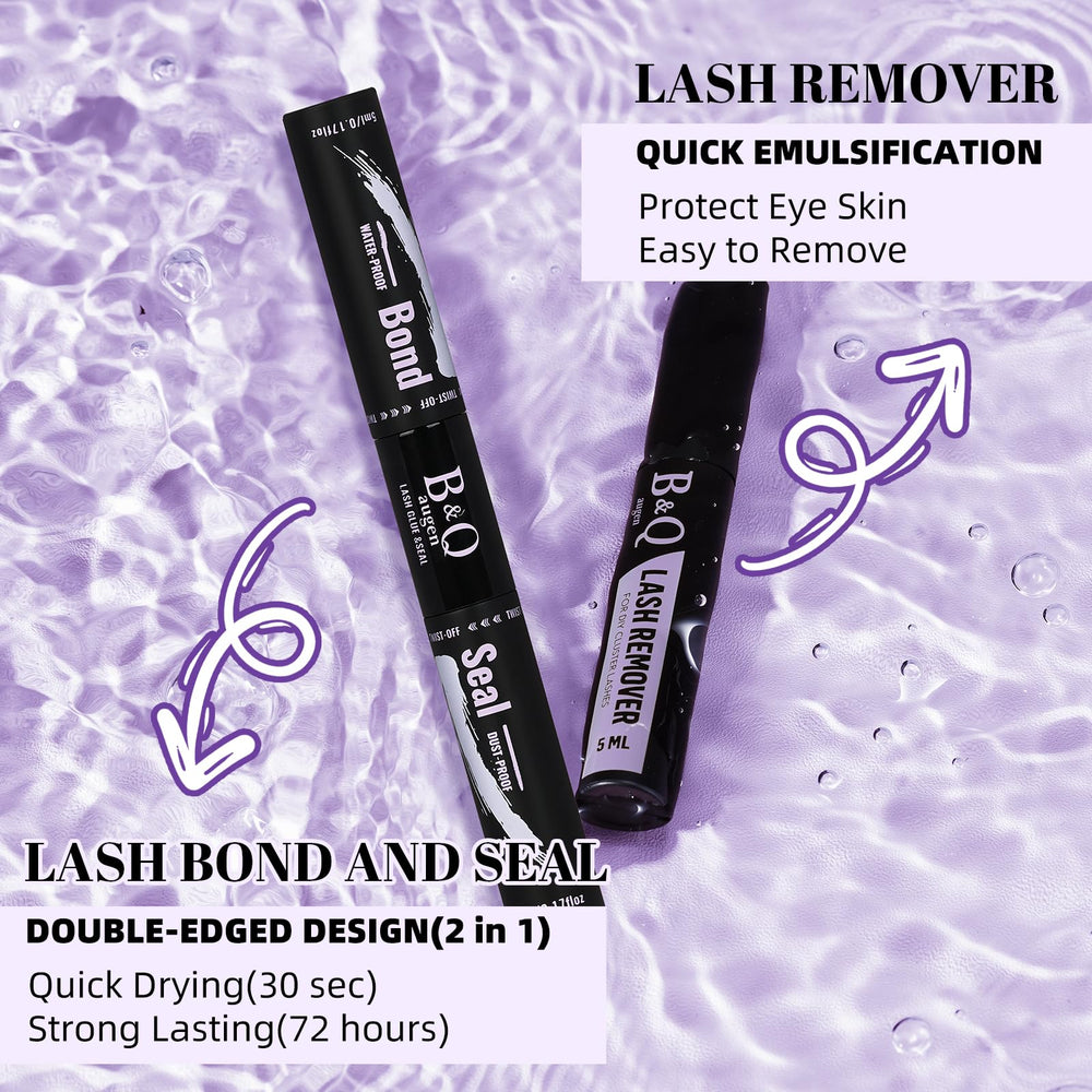 BandQaugen lash brush helps tidy lashes for a polished look