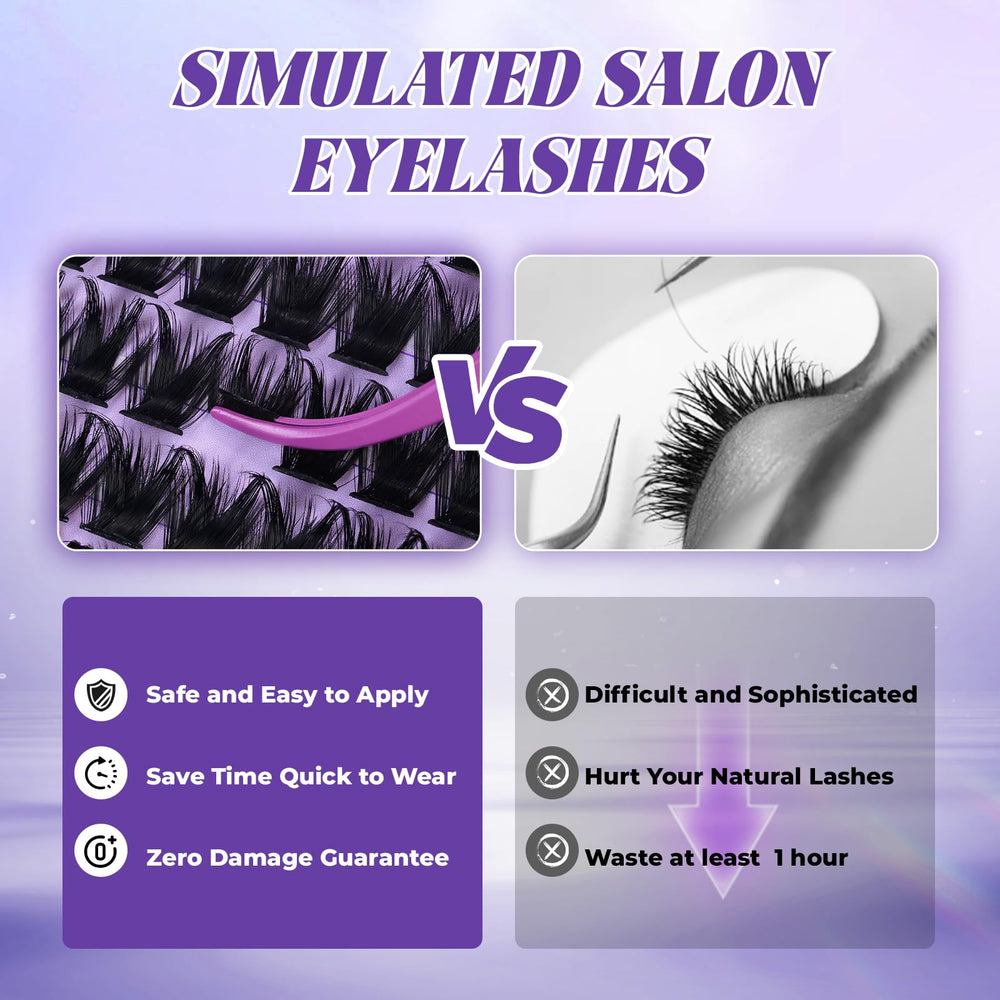 B&Qaugen lash clusters indicate up to 72-hour hold potential