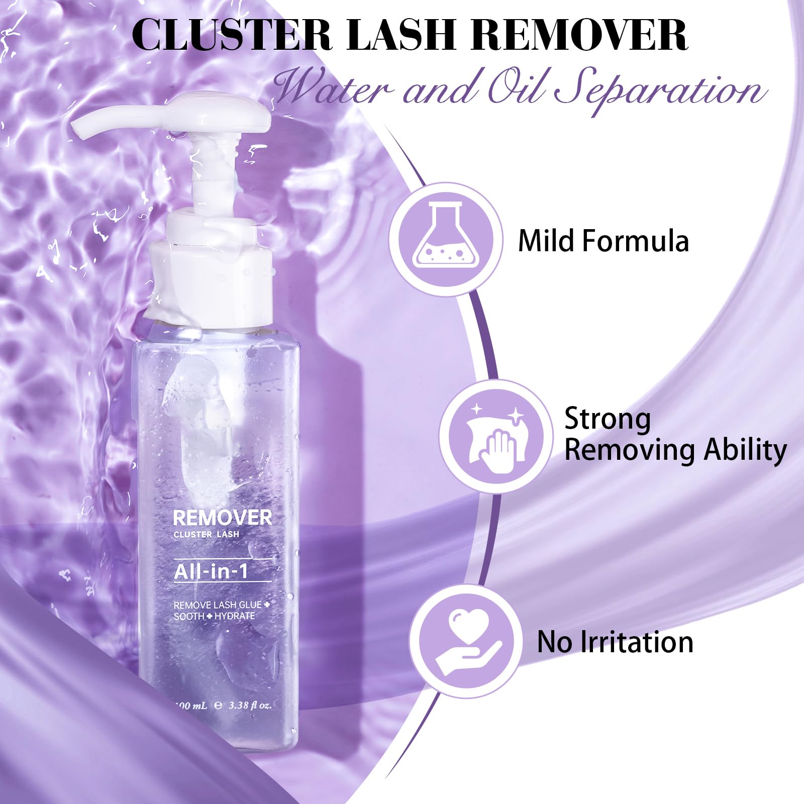 BandQaugen lash remover packaging shows clear labeling