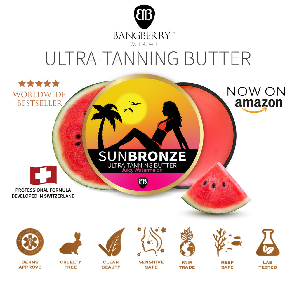 Bangberry Original Sun Bronze Ultra Butter packaging for premium presentation.