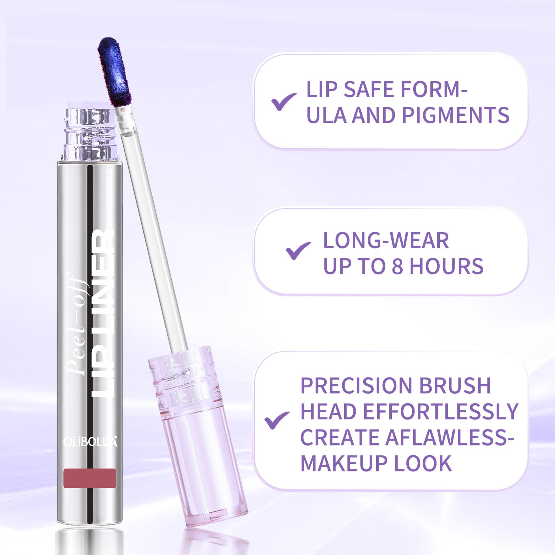 BANGFENG peel-off application provides precise lip definition