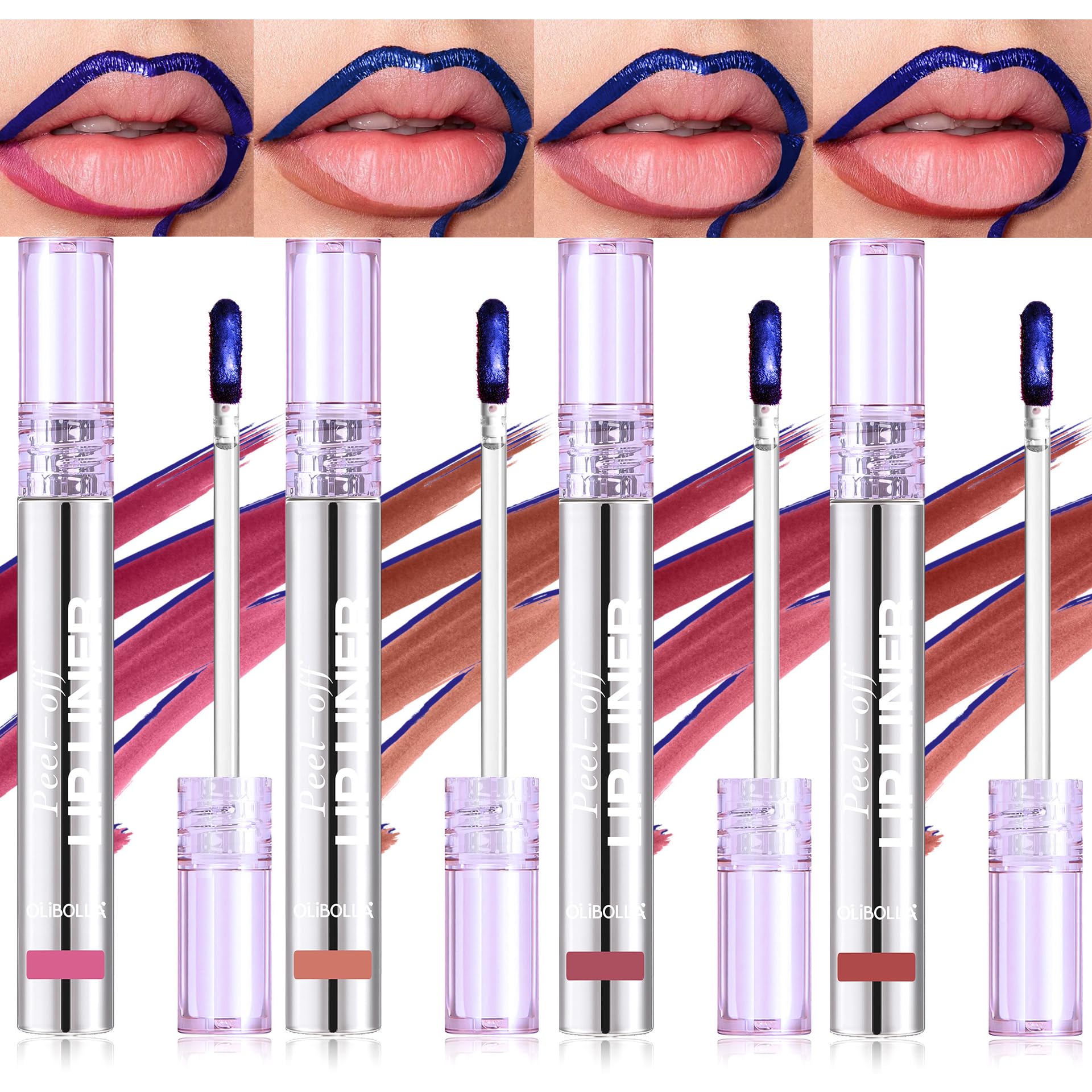 BANGFENG lip liner stain with precise outline and long-lasting color on lips