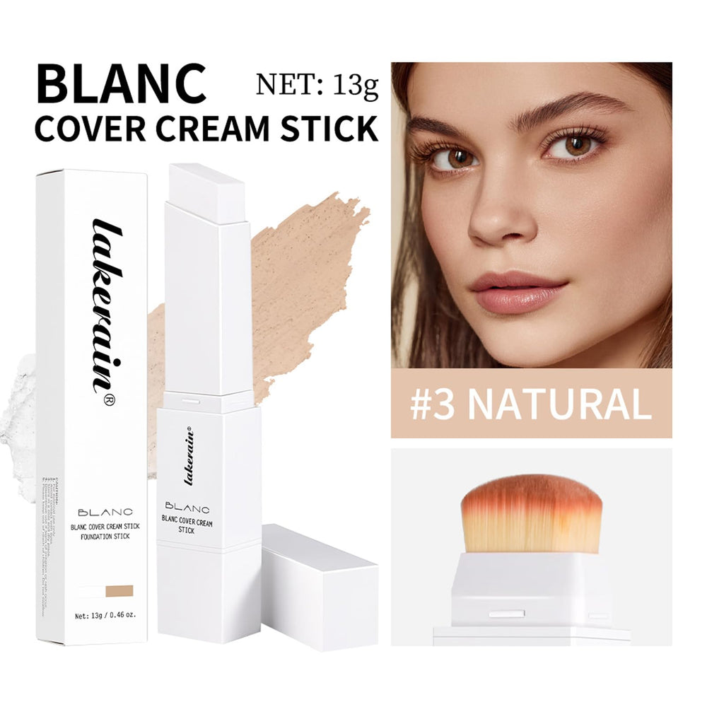 Bangfeng dual-ended brush aids seamless blending for a flawless finish.