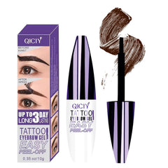 Bangfeng Easy Peel-Off Eyebrow Gel Tint Kit – precision application for defined brows at home.