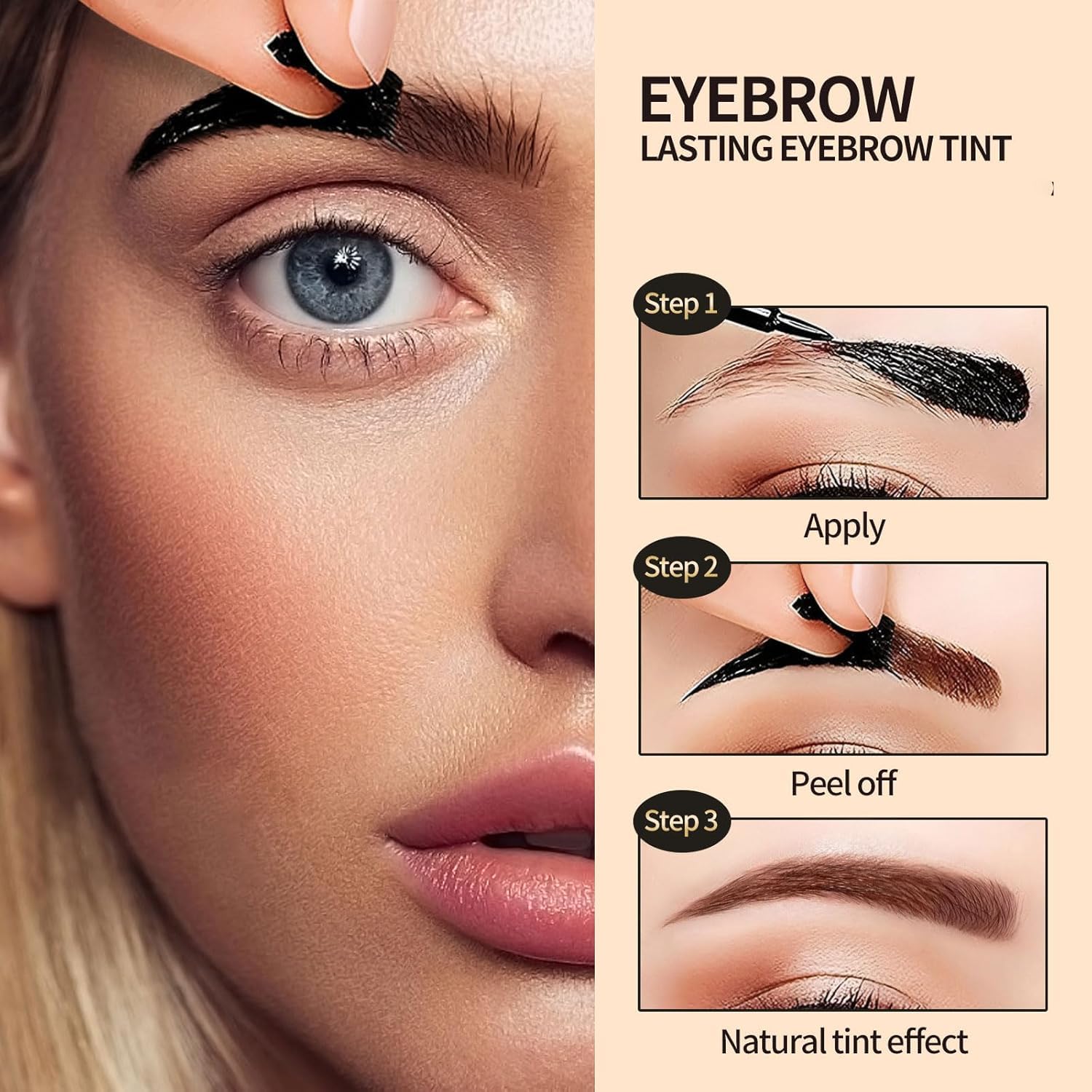 Bangfeng peel-off method reveals bold, long-lasting color without smudges.