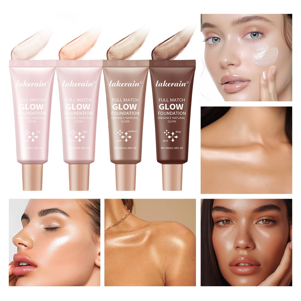 Creamy swirl of Glotion texture highlighting luminous formula