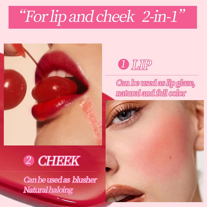 Bangfeng Lip Oil Set swatches across skin showing six shade options.
