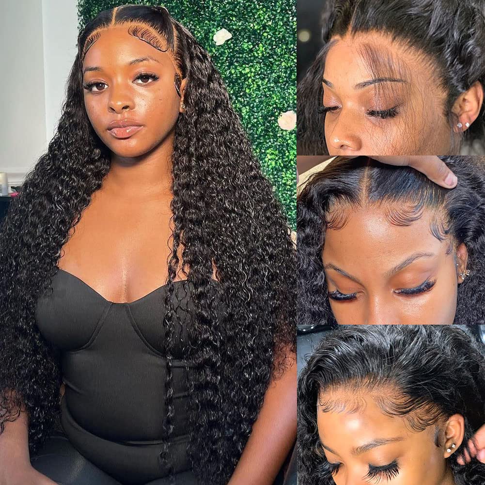 BangJazz 13x4 lace front wig with 26 inch length for natural hairline and volume