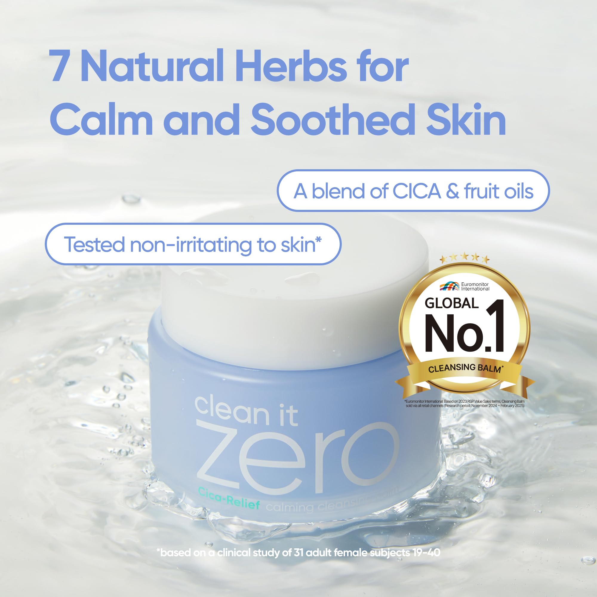 Balm-to-oil texture shown, melting makeup for a smooth cleanse