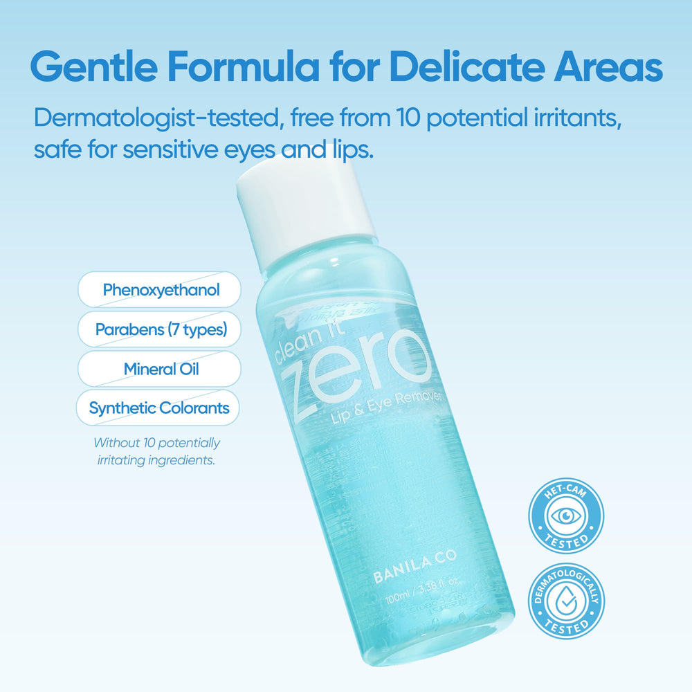 BANILA CO Clean it Zero finish shown as refreshing and non-greasy.