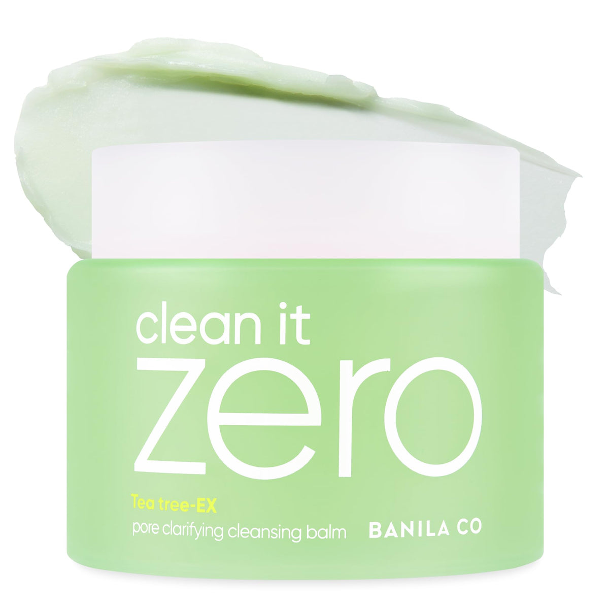 BANILA CO Clean It Zero jar shown to highlight pore-clearing cleansing benefits