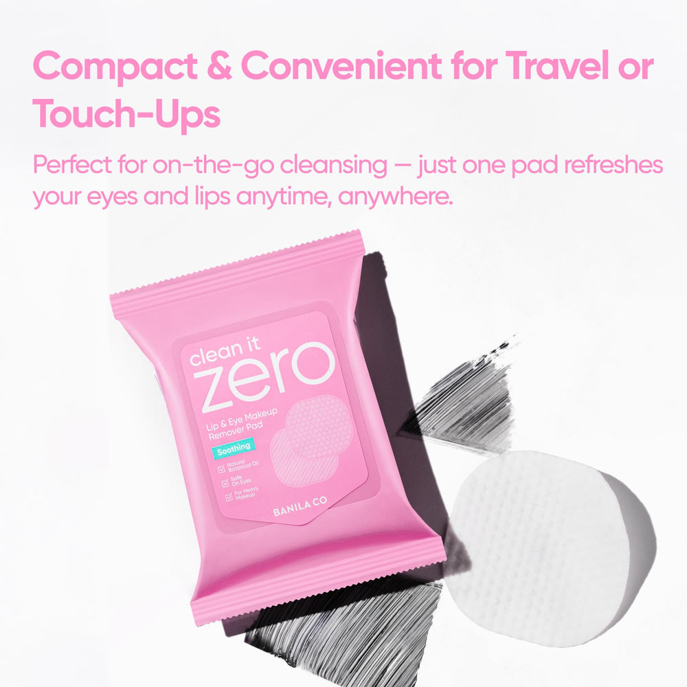 BANILA CO Clean It Zero skin-loving ingredients soothe delicate eye and lip areas.