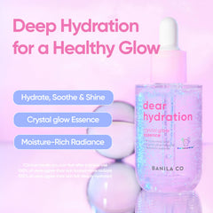 BANILA CO serum with pink biome visual highlighting hydration and texture smoothing