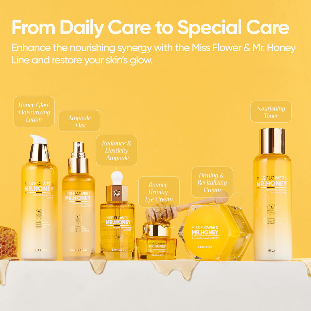 BANILA CO Miss Flower & Mr Honey mist in routine for daytime refresh