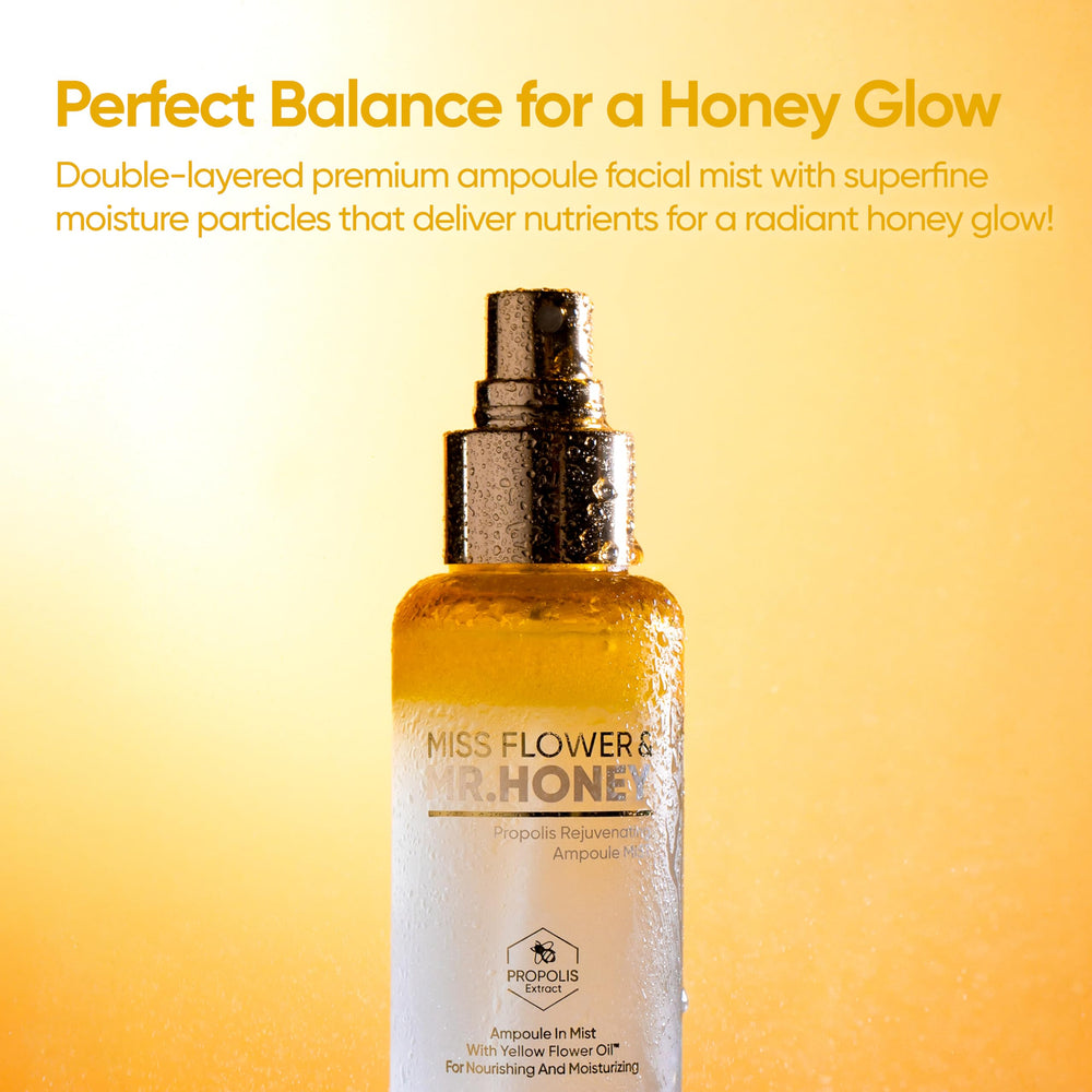 BANILA CO Miss Flower & Mr Honey ingredients highlight propolis for skin vitality