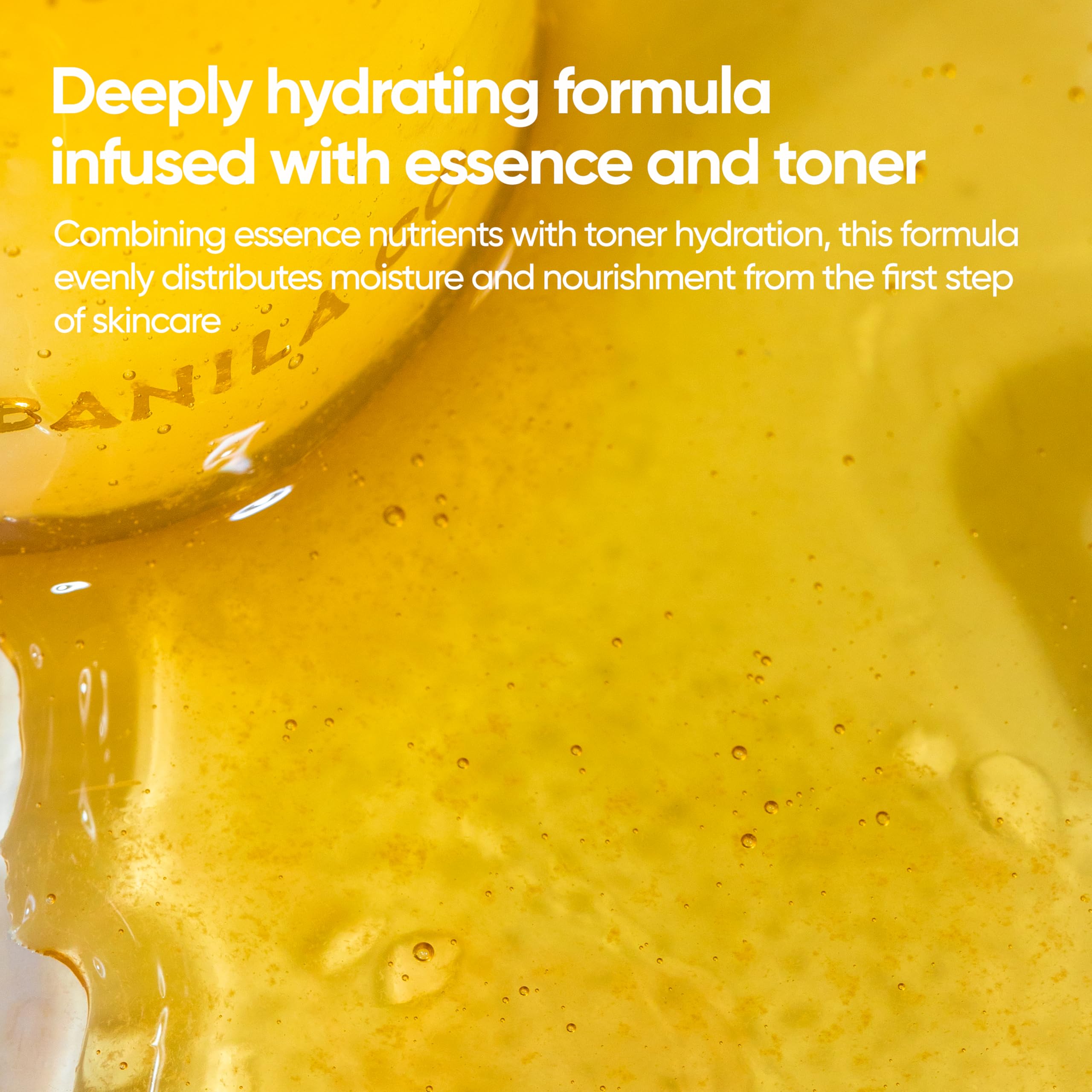 BANILA CO Miss Flower and Mr Honey Propolis Toner palm-press application on face and neck—gentle ritual for radiance.