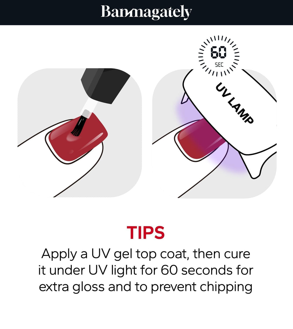 Banmagately on-the-go nail art option for busy days.