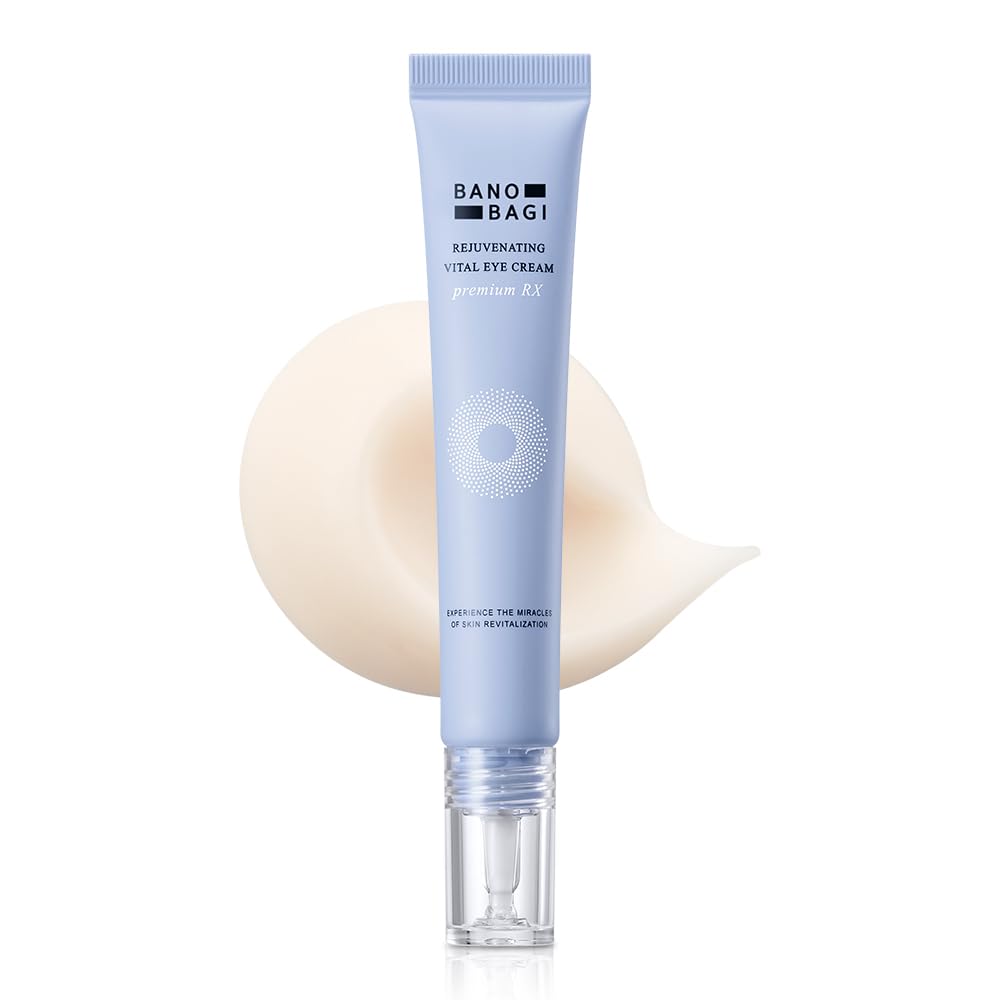 Banobagi PDRN Eye Cream packaging highlights fragrance-free formula for sensitive under-eye skin