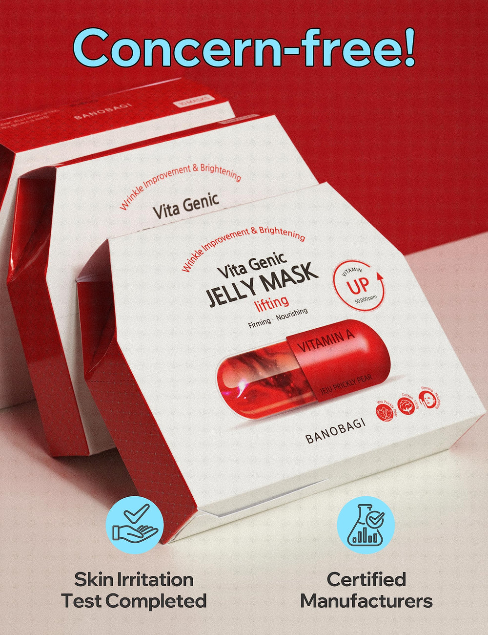 BANOBAGI Vita Genic derma expertise branding emphasizes professional skincare