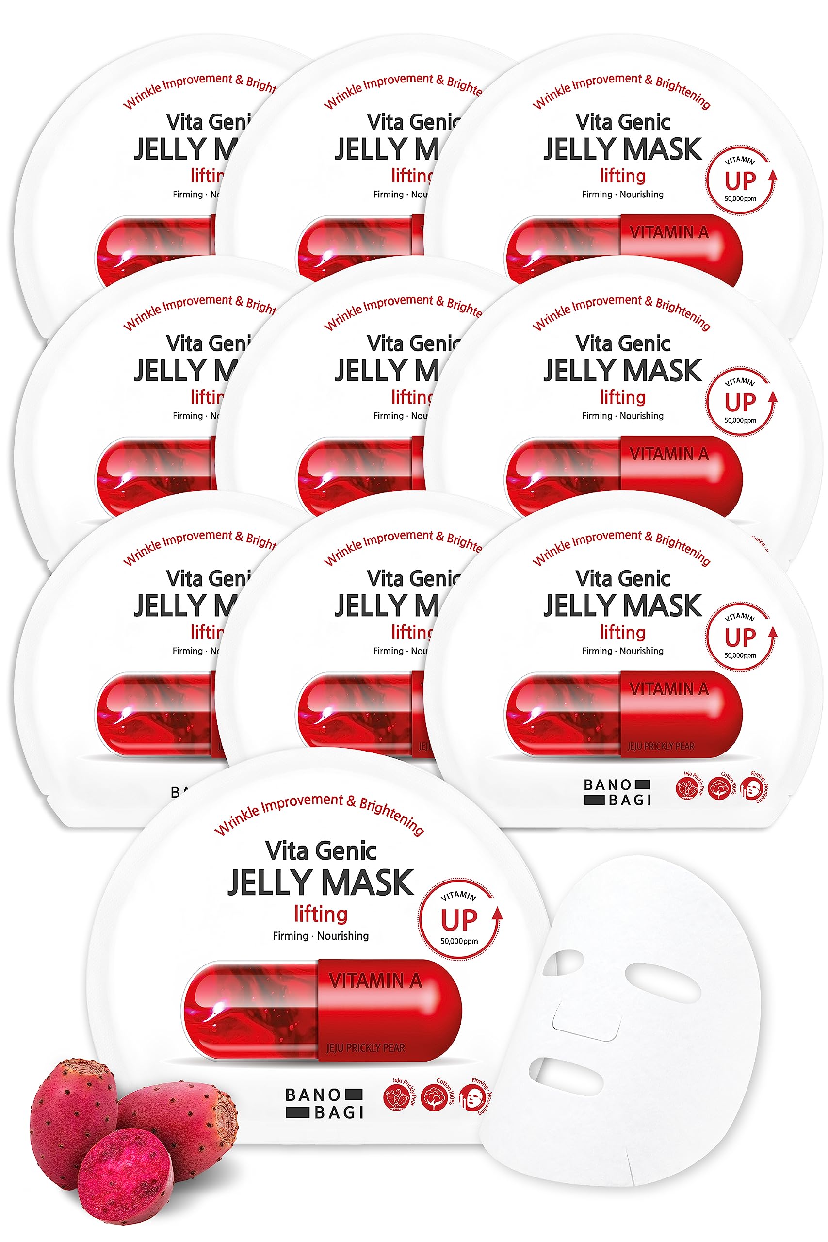 BANOBAGI Vita Genic Jelly Mask packaging showing premium pore care vibe