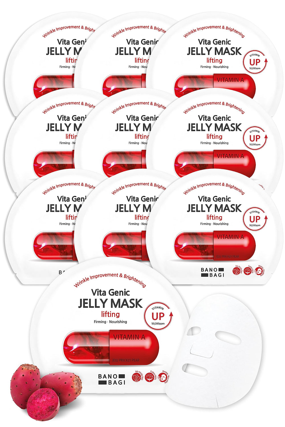 BANOBAGI Vita Genic Jelly Mask packaging showing premium pore care vibe