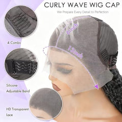 BaodanHair 15A virgin hair wig that is color-treatable and durable.