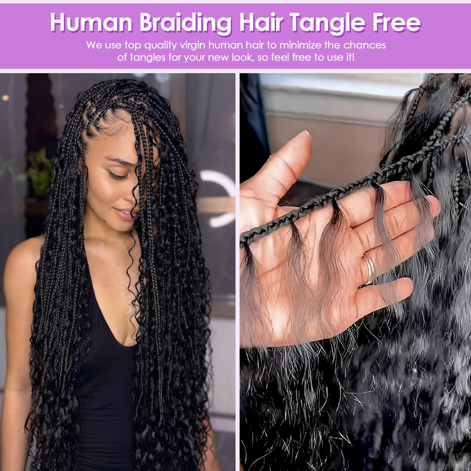 BaodanHair multistyle bundle pack supports diverse Bohemian looks