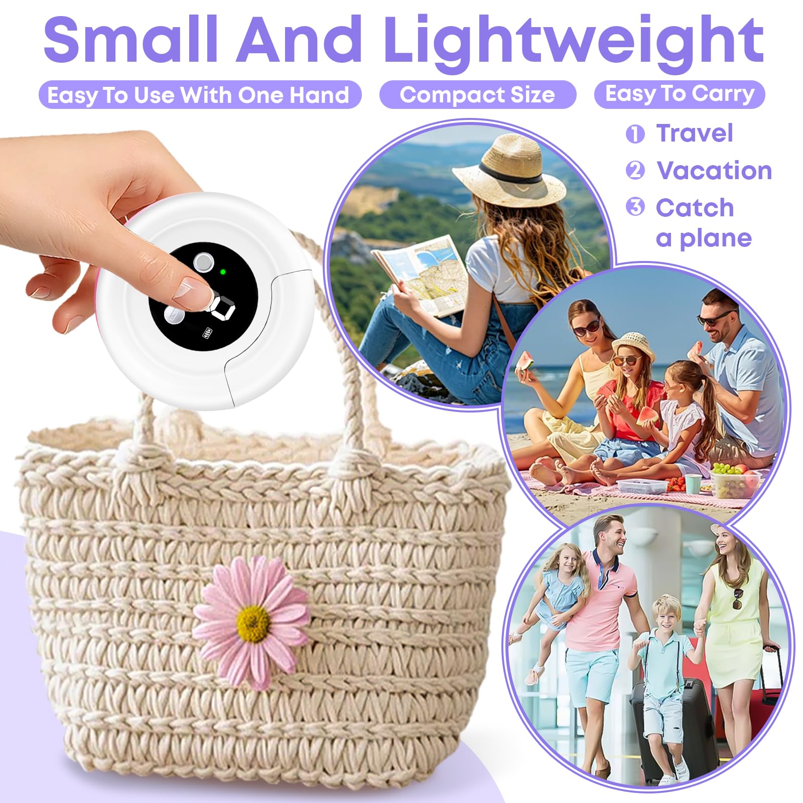 Baopilong compact, portable nail care tool ideal for travel and home use.