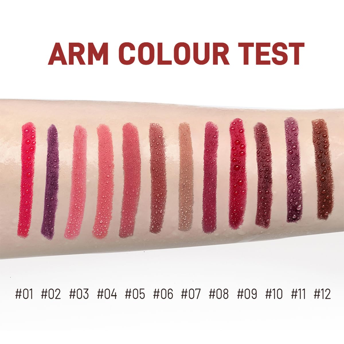 Baorder long lasting waterproof lip liner keeps color through daily activities.