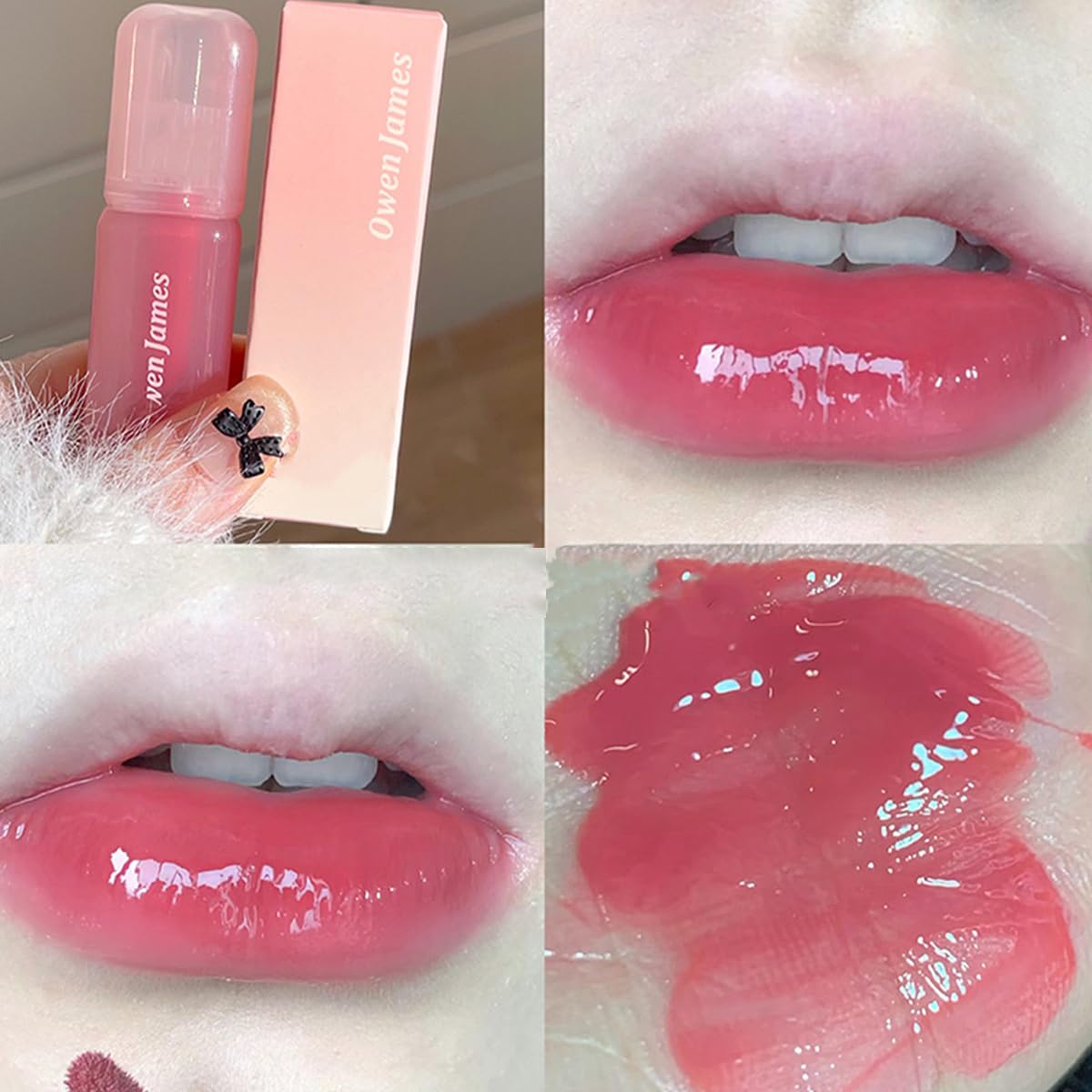 Baorder moisturizing plumping gloss texture feels comfortable and non-sticky