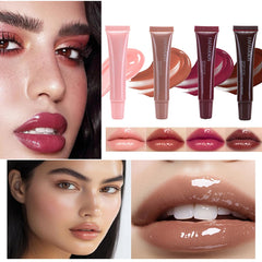 Baorder smooth-texture lip gloss swatch for effortless lips.