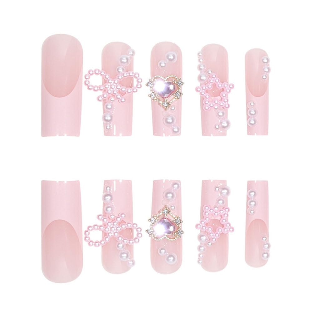 Baoyaalin 12-size press-on nails provide a secure, customizable fit.