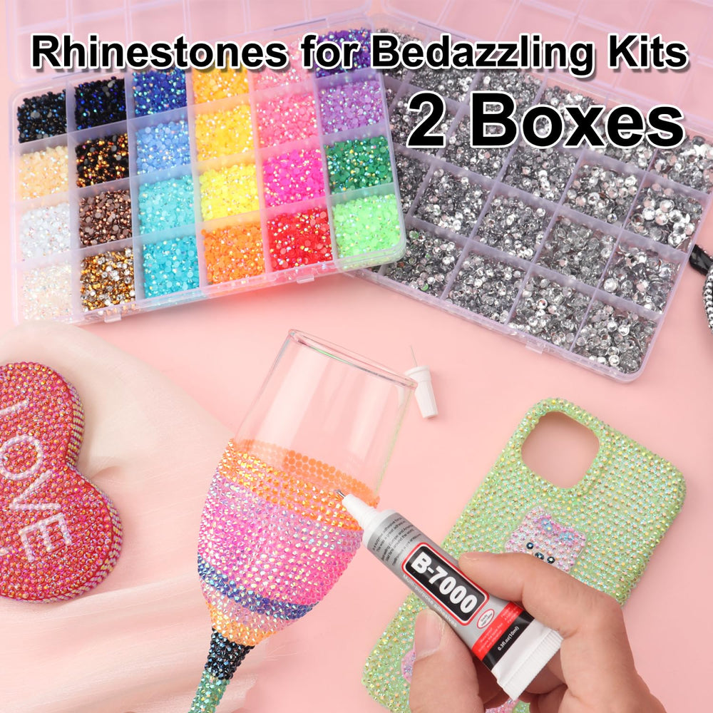 BAOYAALIN clear 10ml B7000 glue set for precise gem adhesion