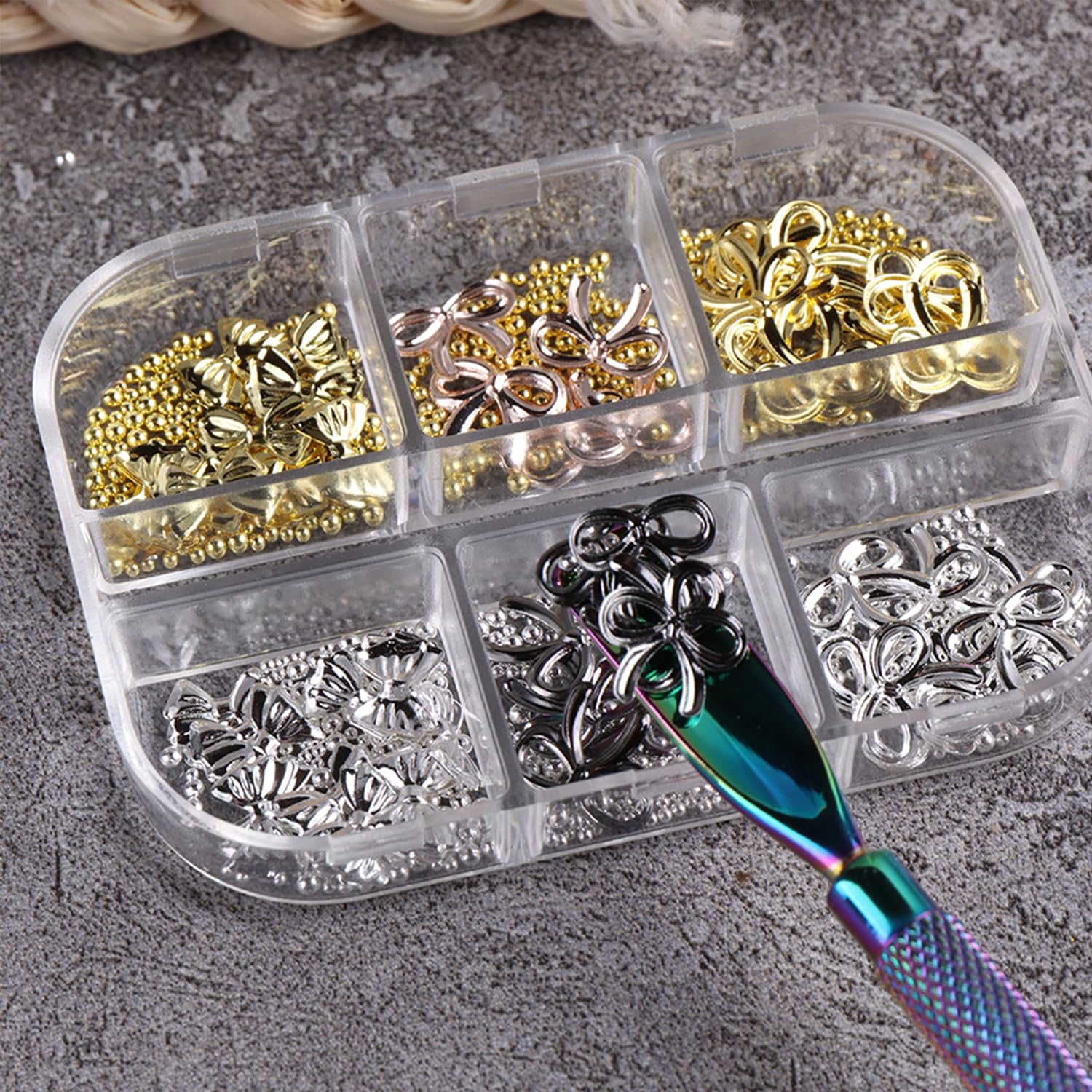 Baoyaalin bow charms for crafts and accessories beyond nails.