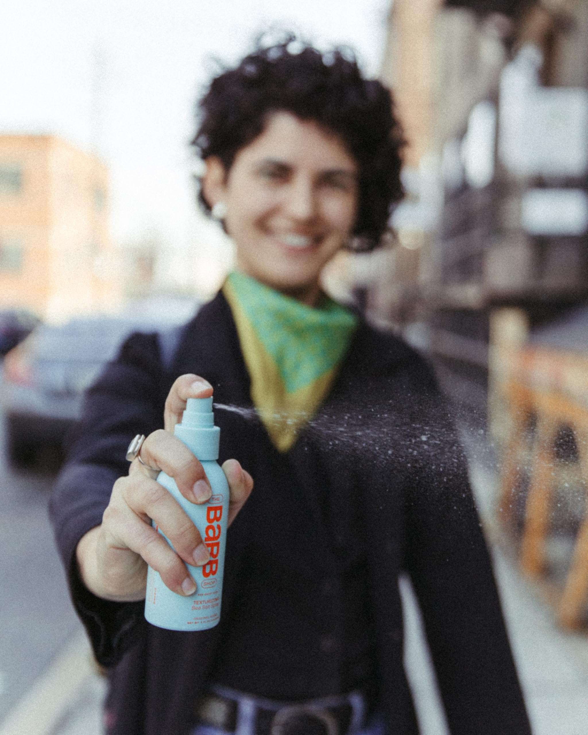 Barb Sea Salt Spray easy-use-application provides quick, controllable texture.