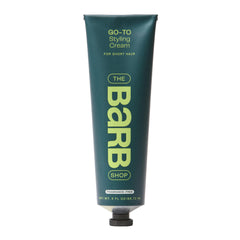 The Barb Shop Barb Styling Cream soft hold for daily definition.