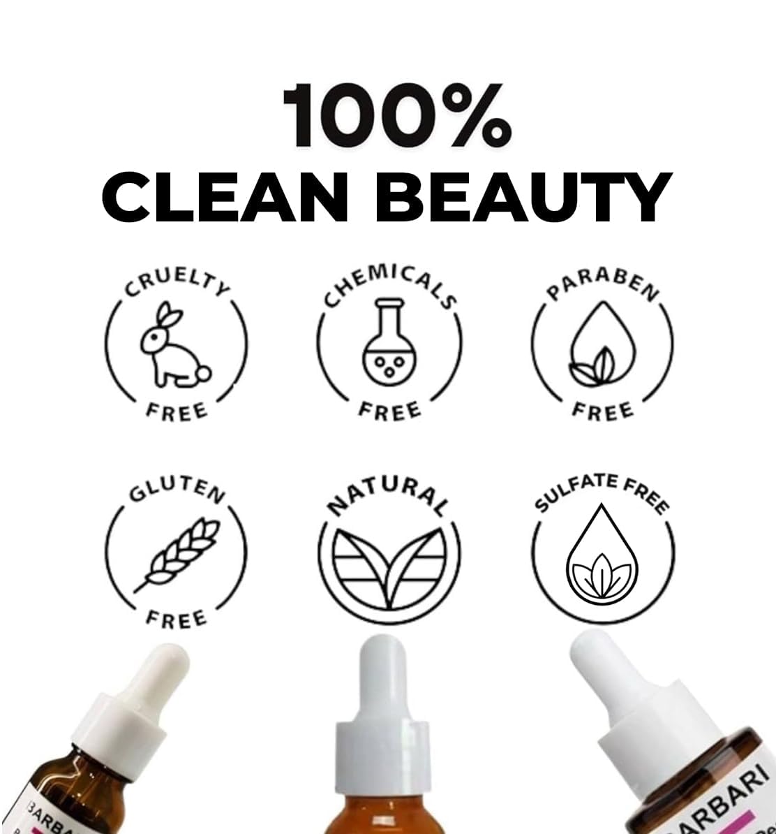 BARBARI Prickly Pear Oil on skin demonstrates fast absorption.
