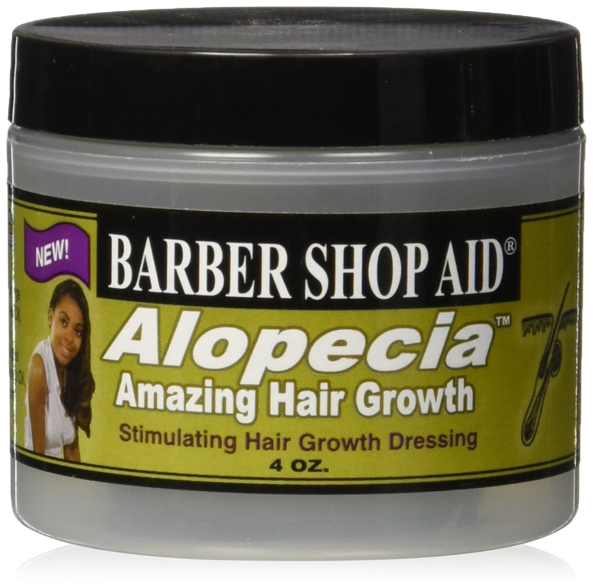 Barber Shop Aid bottle pour for targeted scalp care and easy use.