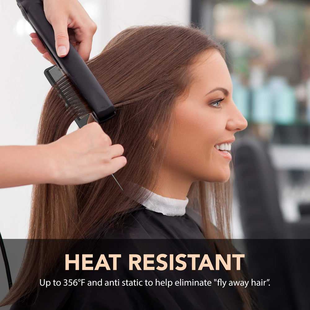 Bardeau Essentials anti-static, heat-resistant comb close-up suitable for modern blowouts.