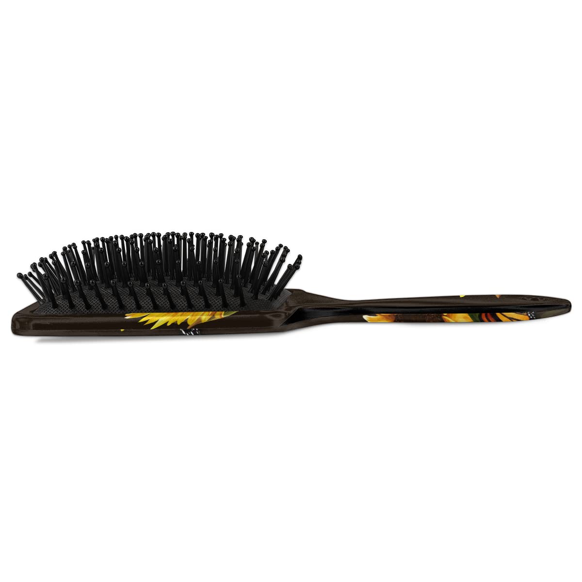 Bardic Sunflower Butterfly Hair Brush during blow-drying for smoother styling