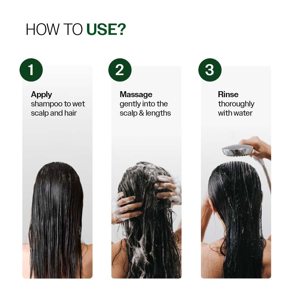 Vegan formula label on Bare Anatomy Expert anti-dandruff shampoo bottle.