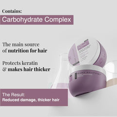 Bare Anatomy phytosqualan film coats hair to reduce dehydration.