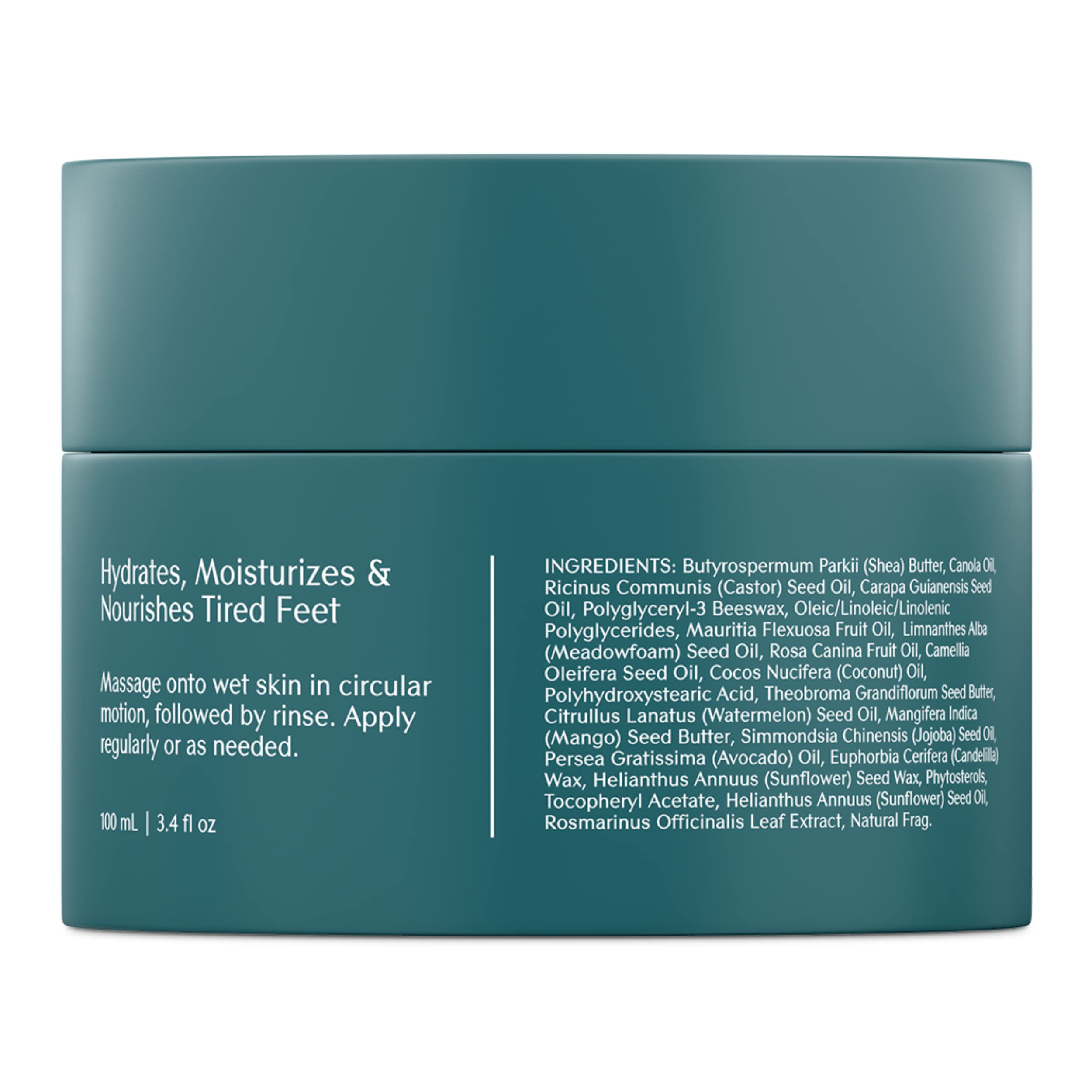 Bare August applying balm for quick absorption on rough skin