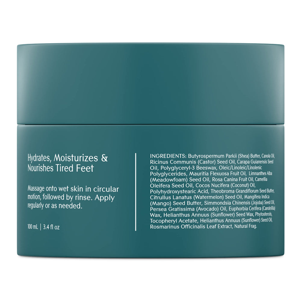 Bare August applying balm for quick absorption on rough skin