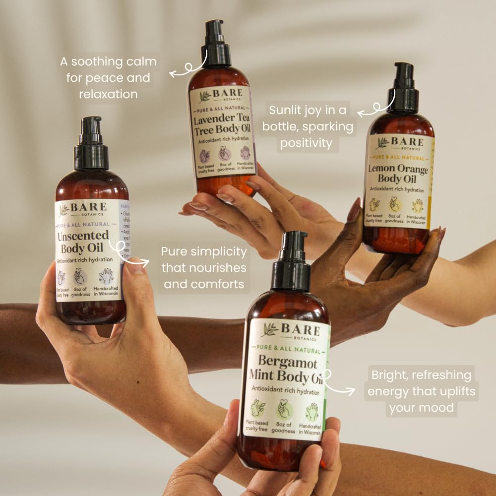 BARE BOTANICS vitamins A, C, E provide nourishing support for skin.