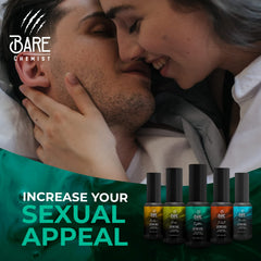 Bare Chemist Temptation packaging highlights alcohol-free formula.