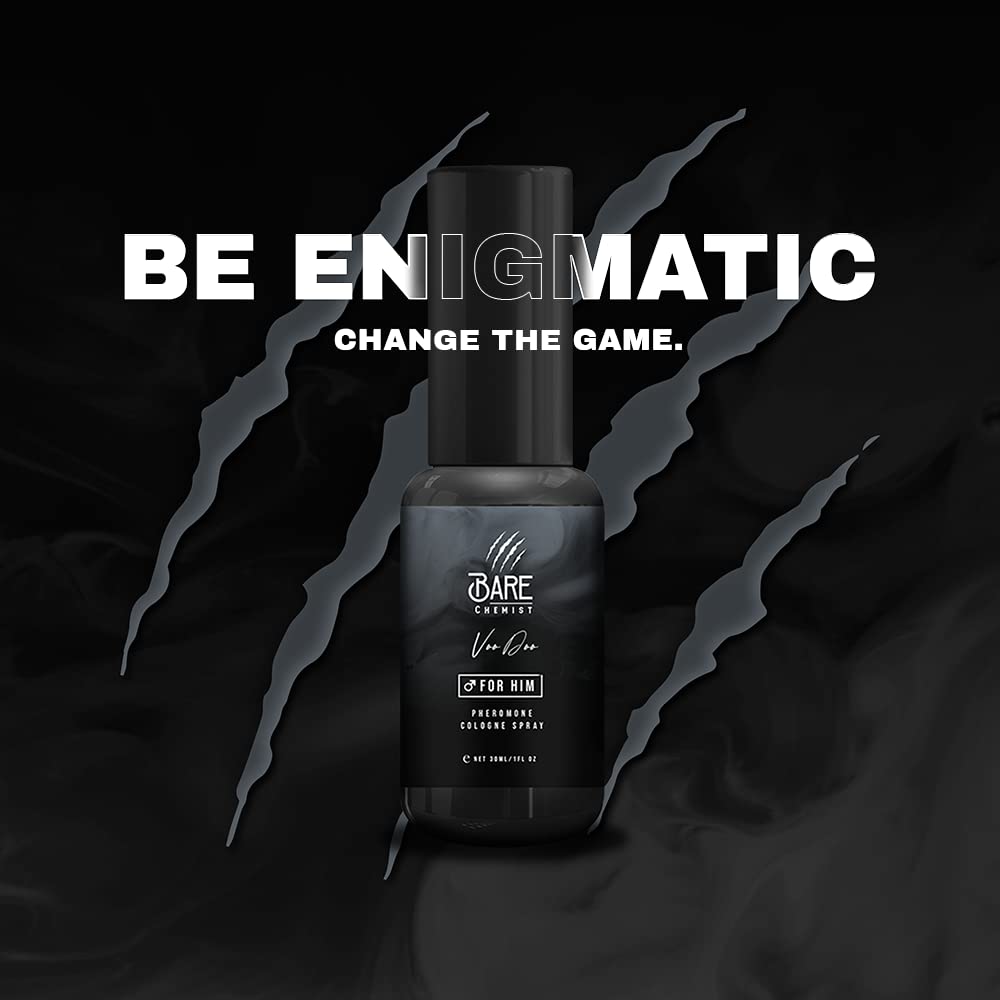 Spray application of Bare Chemist Voodoo creates a subtle, lasting aura