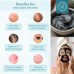Bare Essentials Living mud mask mix image for easy at-home facial spa