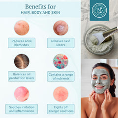 Bare Essentials Living detox bath clay for a spa-like home soak.