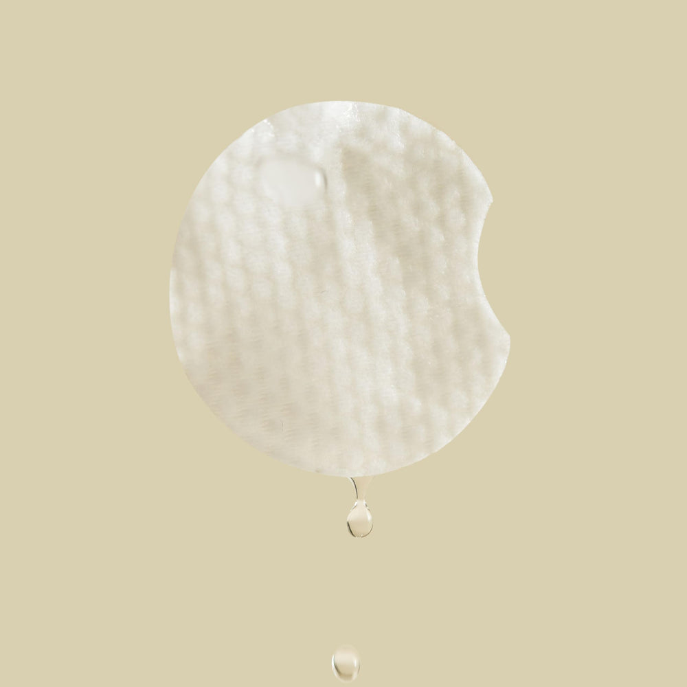 Barefaced Polishing Pads on skin showing smoother texture and radiant glow.